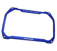Wivplex Protecteur d'écran Cadre de compteur de moto Protection antivol TFT, for R1250GS R 1250 GS, for ADVENTURE ADV 2021 2022 Protection d'écran pour moto(BLACK ADVENTURE BL)