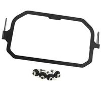 Wivplex Protecteur d'écran, for R1250GS R 1250 GS, for ADVENTURE R1200GS LC ADV Cadre de compteur de moto TFT Protection contre le vol Protection d'écran pour moto(BLACK Without LOGO)