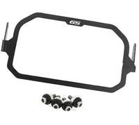 Wivplex Protecteur d'écran, for R1250GS R 1250 GS, for ADVENTURE R1200GS LC ADV Cadre de compteur de moto TFT Protection contre le vol Protection d'écran pour moto(BLACK With LOGO)