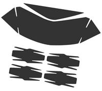 Wivplex Protecteur d'écran, for Triumph, Tiger 900 GT Tiger 900 RALLY PRO 2020 2021 écran de cluster de rayures de moto Protection d'écran pour moto(BLACK 2 aterrimus)