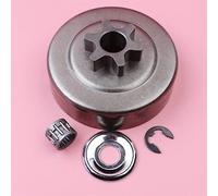 Wivplex Rondelle de tambour d'embrayage 3/8 6T, roulement à aiguilles clip électronique, for STIHL, MS180 MS170 018 017 MS250 MS230 MS210 025 023 021, pièces tronçonneuse Patte de dérailleur de vélo