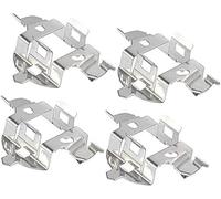 Wivplex Support d'adaptateur de retenue d'ampoule de Phare LED Automobile H7, 4 pièces Support de Phare