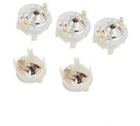 Wivplex Support de balais de carbone 5 pièces, remplacement de support de balais de carbone for moteur de perceuse électrique, for modèles RS775 RS750 RS755 -RS 775 750 Porte-balais de charbon