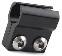 Wivplex Support de guide de ligne de collier de serrage de câble de flexible de frein avant de moto noir, for CRF125R/150R/250R/250X/250RX/450R/450X/450RX/450L/450RL en aluminium Collier de serrage po