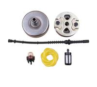 Wivplex Tambour de pignon d'embrayage, for STIHL, FS120 FS200 FS250, Tuyau de Ligne de Filtre à Carburant, Tondeuse à Ampoule d'amorçage Kit d'embrayage pour Tondeuse à Gazon