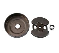 Wivplex Tambour d'embrayage, for Poulan, P3314 P3516 P3816 P3818 Pignon de tronçonneuse 530057905 Embrayage 53005790 Tondeuse à gazon Accessoires d'outils jardin Ensemble d'embrayage