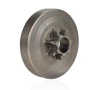Wivplex Tambour d'embrayage, roulement à Aiguilles, tronçonneuse 4500 5200 5800, pièces de Rechange Kit d'embrayage pour Tondeuse à Gazon(1pc Clutch Cover)