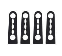 Wivplex Tampon de verrouillage de porte amortisseur de bruit, for Cadillac, ATS CTS CT4 CT5, for Chevrolet, for Camaro, joint d'isolation insonorisant et sourd Amortisseur de voiture