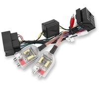 Wivplex Xtrons Câble de connecteur adaptateur faisceau ISO voiture avec convertisseur d'impédance haute à basse, lecteur radio stéréo for Android Auto, for, for A3 Câble adaptateur autoradio