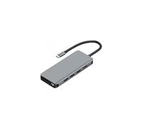 WiWu - Alpha - Hub USB Type-C - 12 en 1 - Gris