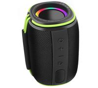 wiwu Enceinte Bluetooth Autonomie 8h Lumière LED Étanche IPX5 Poignée Noir