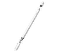 Stylet Tactile 2 en 1 pour Écran ou Papier avec Stylo Bille Intégré wiwu Blanc