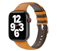 WiWu WiWu Bracelet cuir Vintage Watch Series 1 á 9 / SE (38/40/41 mm) | Series 10 (42 mm) Marron Clair Brun clair
