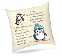 Wixelon Cadeau Ado Fille,Idee Cadeau Ado Fille,Housses Coussin Noel,Cadeau Fille,Cadeau Adolescente Fille,Cadeau Jeune Fille,Cadeau Fille Ado,Cadeau Belle Fille,Cadeau pour Ma Fille,Idee Cadeau Noel