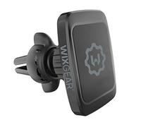 WixGear Support magnétique universel pour téléphone portable avec système de verrouillage rotatif sur grille d'aération Compatible avec les téléphones portables avec système Swift-Snap