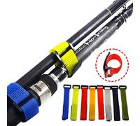 Wixine Lot de 20 attaches réutilisables pour canne à pêche