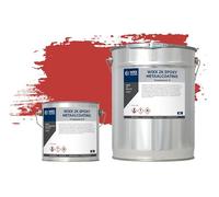 Wixx 2K Revêtement Époxy Métal - RAL 3020 | Feu rouge - 10L