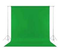 WIYETY 150 x 300 cm Fond d'écran vert : fond mural lavable, fond d'écran vert, pour la photographie, la vidéo et la télévision (sans barre)