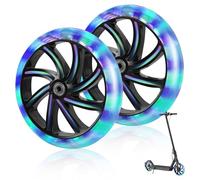 WIYETY 2 pièces de roues de rechange de 200 mm - antidérapantes et durables - pour trottinettes et scooters à roulettes