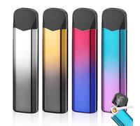 WIYETY 4 Pièces Briquet Tempête Électronique: Briquet Électrique Résistant au Vent avec USB, Allumage Double Face, Briquet Tempête Sans Flamme, Briquet USB Rechargeable, Sans Gaz