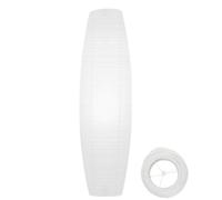 WIYETY Abat-jour en papier de 110 cm : style nordique - Couvercle de lumière - Abat-jour en papier de rechange pour salon, chambre à coucher