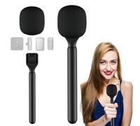 WIYETY Adaptateur portatif universel pour interview : support de support pour microphone Lavalier sans fil, GO I/II, Rode Wireless Me/Pro, DJI Mic 1/2