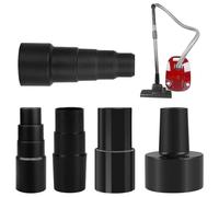 WIYETY Adaptateurs Tuyau Aspirateur Noir: Lot de 5 Adaptateur Tuyau Aspirateur, Adaptateur Aspirateur de ABS, Adaptateur D'aspirateur, Connexion Tuyau Adaptateurs Universels pour Tuyau D'aspirateur