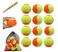 WIYETY Balles de tennis de loisir : balle de tennis pour débutant, balle de tennis pour chien, balles de tennis de loisir pour l'entraînement, enseignement du tennis, machines à balles et équipement