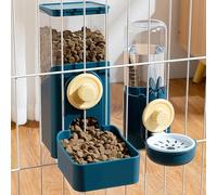 WIYETY Cage suspendue Distributeur d'eau Gamelle pour animaux de compagnie : distributeur de nourriture pour cochon d'Inde suspendu Bouteille d'eau pour animaux de compagnie, distributeur automatique