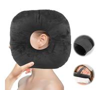 WIYETY Coussin de piercing avec trou : coussin donut pour l'oreille contre les douleurs d'oreille, anneau de sommeil pour dormir sur le côté, coussin d'oreille, coussin de piercing pour soulager la