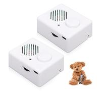 WIYETY Dictaphone pour animaux en peluche : module vocal de 360 secondes pour doudou et ours en peluche, avec fonction d'enregistrement, module vocal doudou DIY pour enfants pour des enregistrements