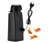 WIYETY Filtre pour aquarium 4 W : pompe de filtration d'aquarium de 500 l, séparateur rapide, éponge biologique, filtre d'aquarium électrique USB pour purification de l'eau des aquariums et nettoyage