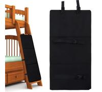 WIYETY Housse D'Échelle De Lit Superposé: Double Tapis De Protection pour Lits Superposés, Pliable Et Réglable, Dispositif De Sécurité pour Prévenir Les Chutes pour Enfants (78 * 38cm Noir)