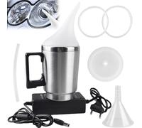 WIYETY Kit de Réparation de Phare, Kit de Rénovation de Projecteur de Voiture, Kit de Réparation de Vaporisation de Phare, Kit de Réparation de Déposition de Phare pour les Jaunissements, les Rayures