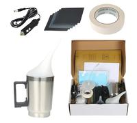 WIYETY Kit de traitement des phares : kit de polissage de phares de voiture 800 g, kit de vaporisation de phares pour jaunissement, rayures, flou, fissures