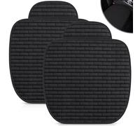 WIYETY Lot de 2 coussins de siège avant en lin pour sièges avant, antidérapants et résistants à l'usure