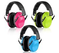 WIYETY Lot de 3 protections auditives pour enfants : casque de protection contre le bruit pour enfants, avec SNR 26 dB, protection auditive, casque pour bébé, bonne isolation acoustique, avec matériau