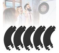 WIYETY Lot de 5 bordures de cible de fléchettes surround : anneau de protection pour cible de fléchettes de 45 cm, anneau de protection de cible pour cible de fléchettes, contour de cible surround