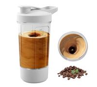 WIYETY Shaker électrique à protéines - 450 ml - Pour shake protéiné - Rechargeable par USB - Avec échelle de mesure - Sans BPA - Pour shake protéiné et lait