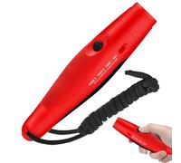 WIYETY Sifflet électronique : sifflet d'arbitre professionnel avec 3 tonalités, sifflet d'urgence portable, sifflet à trembler réglable, utilisation à une main, sifflet d'entraînement