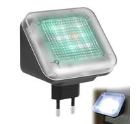 WIYETY Simulateur TV LED : factice TV LED avec minuterie, faux téléviseur, simulateur de télévision factice, intérieur, économe en énergie, protection anti-effraction sécurité à la maison