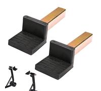 WIYETY Support de griffe de support de moto, support de griffe pour adaptateur oscillant, support de fourche pour support de montage, crochet de trépied pour levage de moto (tube carré, L, 1 paire)