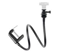 WIYETY Support pour webcam - 66 cm - Col de cygne réglable - Support de serrage de bureau - Pour caméras Logitech C920 C922x C930e C922 C930 C615 Brio - Filetage 1/4"