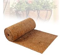 WIYETY Tapis coco en fibres de coco : 30 x 200 cm - Protection contre le froid - Rouleau de doublure en coco avec latex - Tapis pour reptiles - Protection hivernale biologique pour plantes -