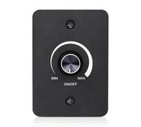 WIYETY Variateur d'intensité LED 12 V : variateur rotatif panneau de réglage de la luminosité, variateur d'intensité en continu, interrupteur d'éclairage normal, variateur LED DC pour camping-car