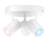 Wiz 3 Spots Orientables Imageo Plaque Ronde Blanc