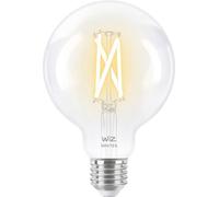 WiZ ampoule LED Connectée Wi-Fi Claire E27, Nuances de Blanc, équivalent 60W, 806 lumen, fonctionne avec Alexa, Google Assistant et Apple HomeKit