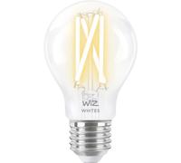 WiZ ampoule LED Connectée Wi-Fi E27, Claire, Nuances de Blanc, équivalent 60W, 806 lumen, fonctionne avec Alexa, Google Assistant et Apple HomeKit