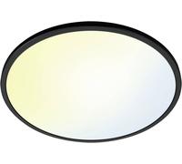 WiZ 8719514554955 SuperSlim WiZ Ceiling 22W B RD 27-65K TW Plafonnier LED 22 W noir