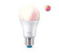 WiZ ampoule LED Connectée couleur E27, Wi-FI, équivalent 60W, 806 lumen, fonctionne avec Alexa, Google Assistant et Apple HomeKit